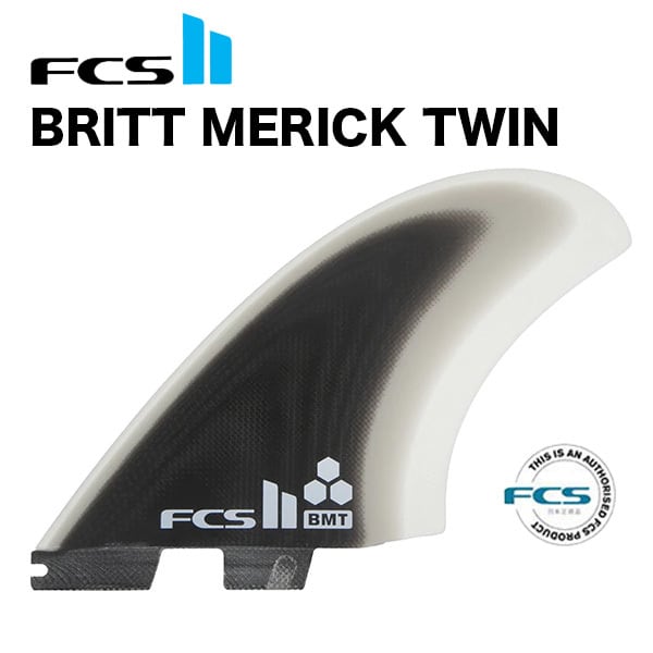 FCS2 BM TWIN ブリットメリックツイン BRITT MERICK TWIN ツインフィン ...