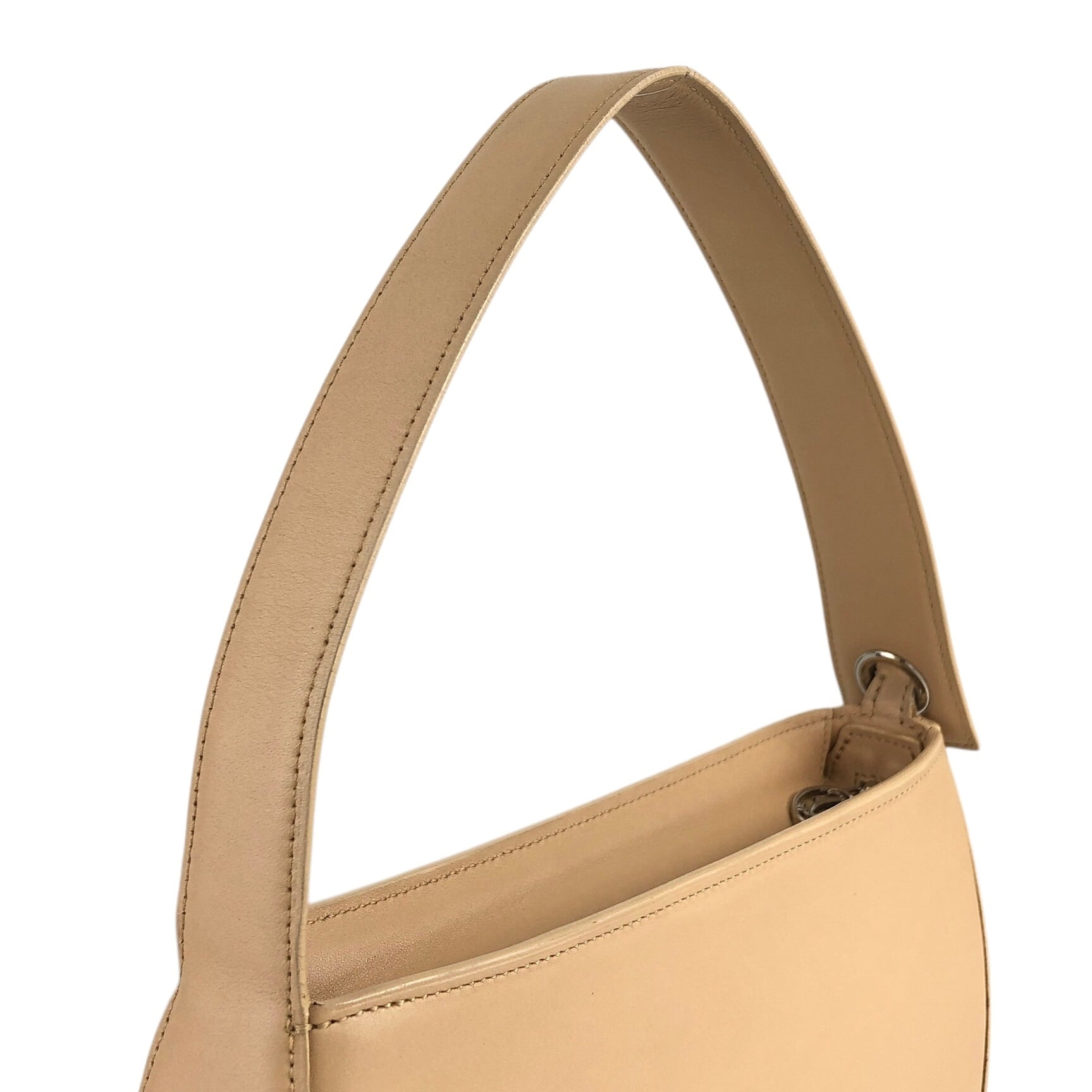 Cartier　カルティエ　カボション　トートバッグ　レザー　ベージュ Cartier カルティエ カボション レディース レザー トートバッグ