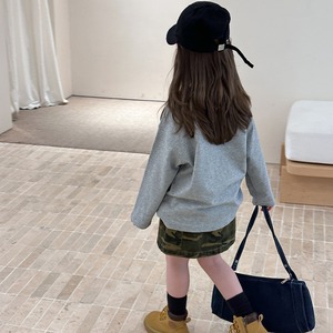 秋ワンちゃんバンダナプリント長袖