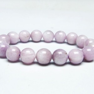 クンツァイト ブレスレット 11mm ミルキークンツァイト ブレス 一点物 メール便可 [M便 1/10] 111-46412