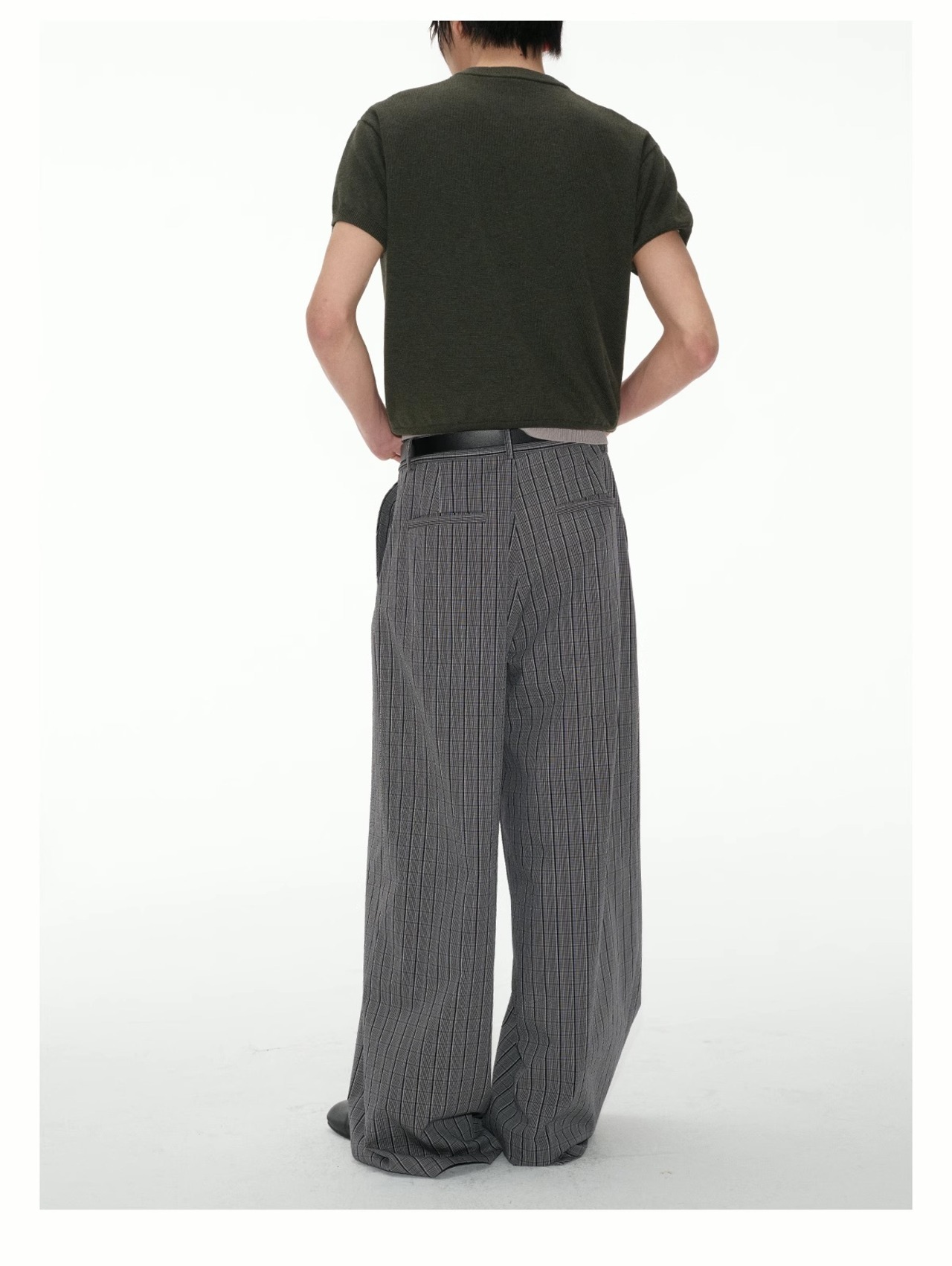 JCAESAR STUDIO Plaid Wide Pants