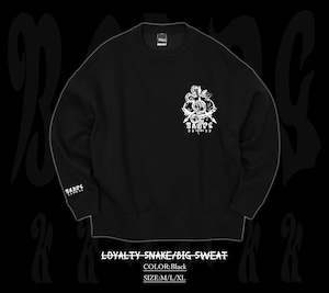 Loyality snake/スウェットトレーナー