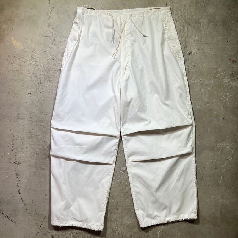 80's U.S.ARMY SNOW CAMOFLAGE TROUSERS スノーカモオーバーパンツ DLA100-89-C-0567 グッドコンディション MEDIUM REGULAR 希少 ヴィンテージ BA-2040 RM2459H