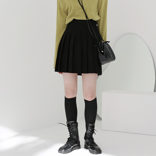 [NONCODE] Roy Half Flitz Skirt 正規品 韓国ブランド 韓国通販 韓国代行 韓国ファッション スカート (nb) bz20112501