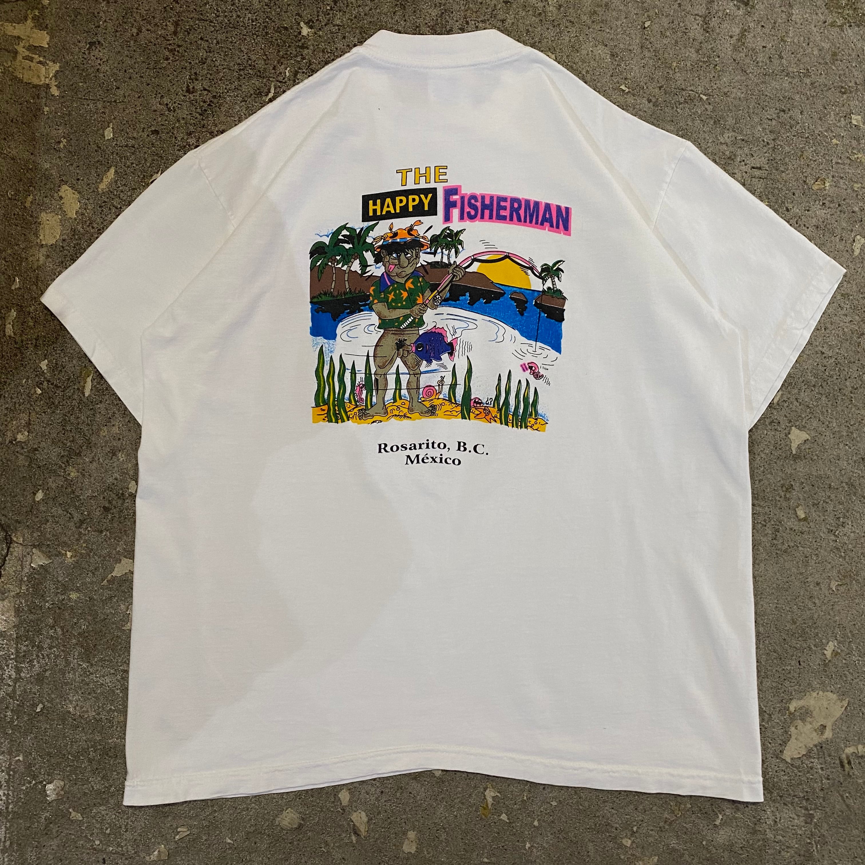 00s THE HAPPY FISHERMAN T-shirt【仙台店】 | What'z up