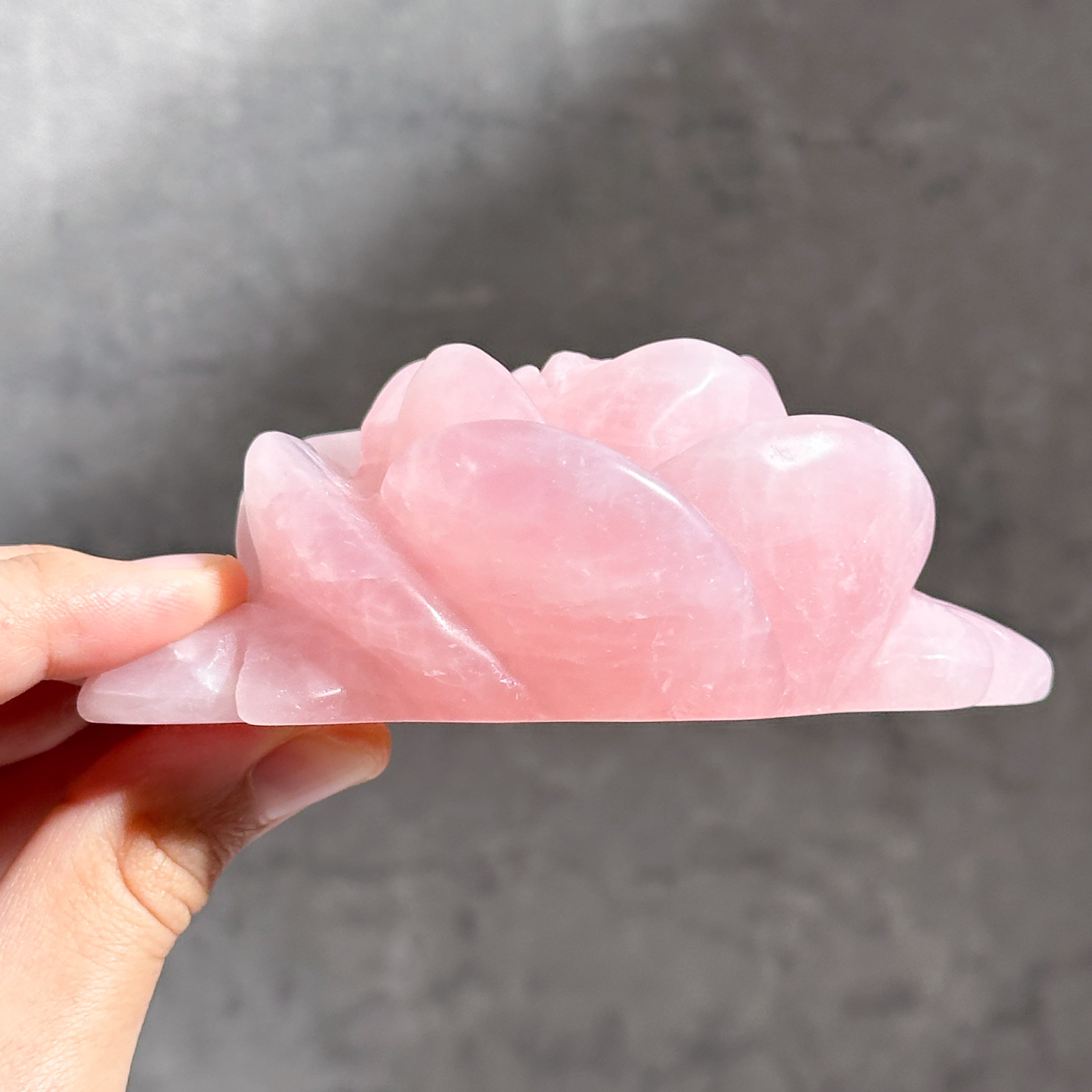 Big ローズクォーツ バラ 02◇ Rose Quartz ◇天然石・鉱物