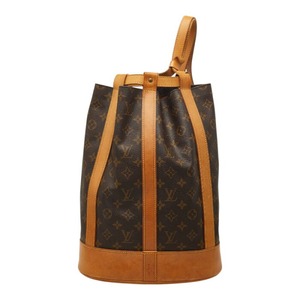 ルイ ヴィトン モノグラム ランドネPM ショルダーバッグ ボディバッグ M42243 ブラウン PVC レザー レディース LOUIS VUITTON 【中古】