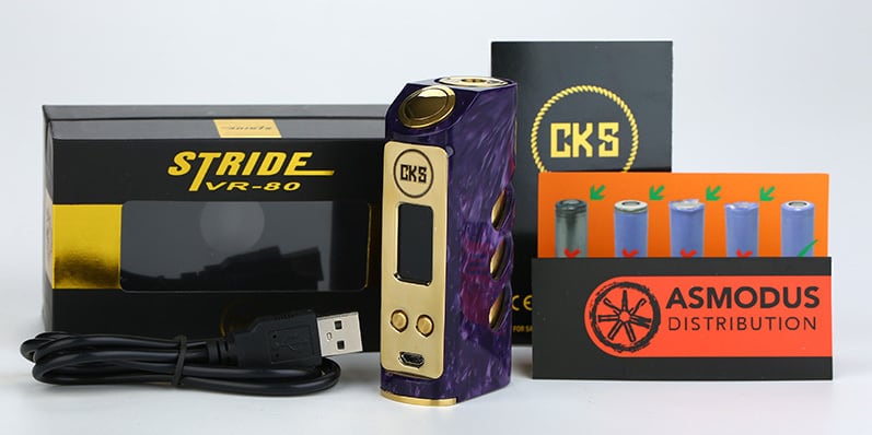 CKS STRIDE 80W BOX MOD 正規品 送料無料