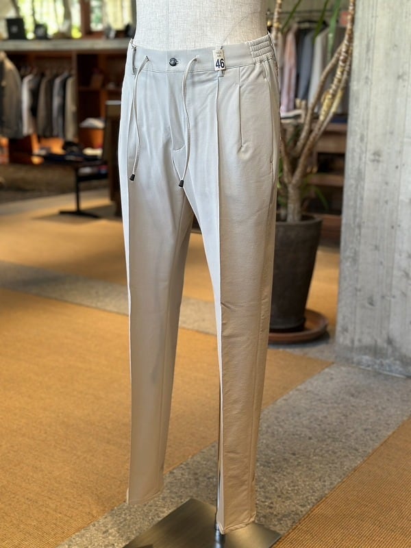 giabsarchivio / MASCCIO/R1V A5773 【TOGAGE】TECHNO FLEECE 1プリーツリラックスパンツ