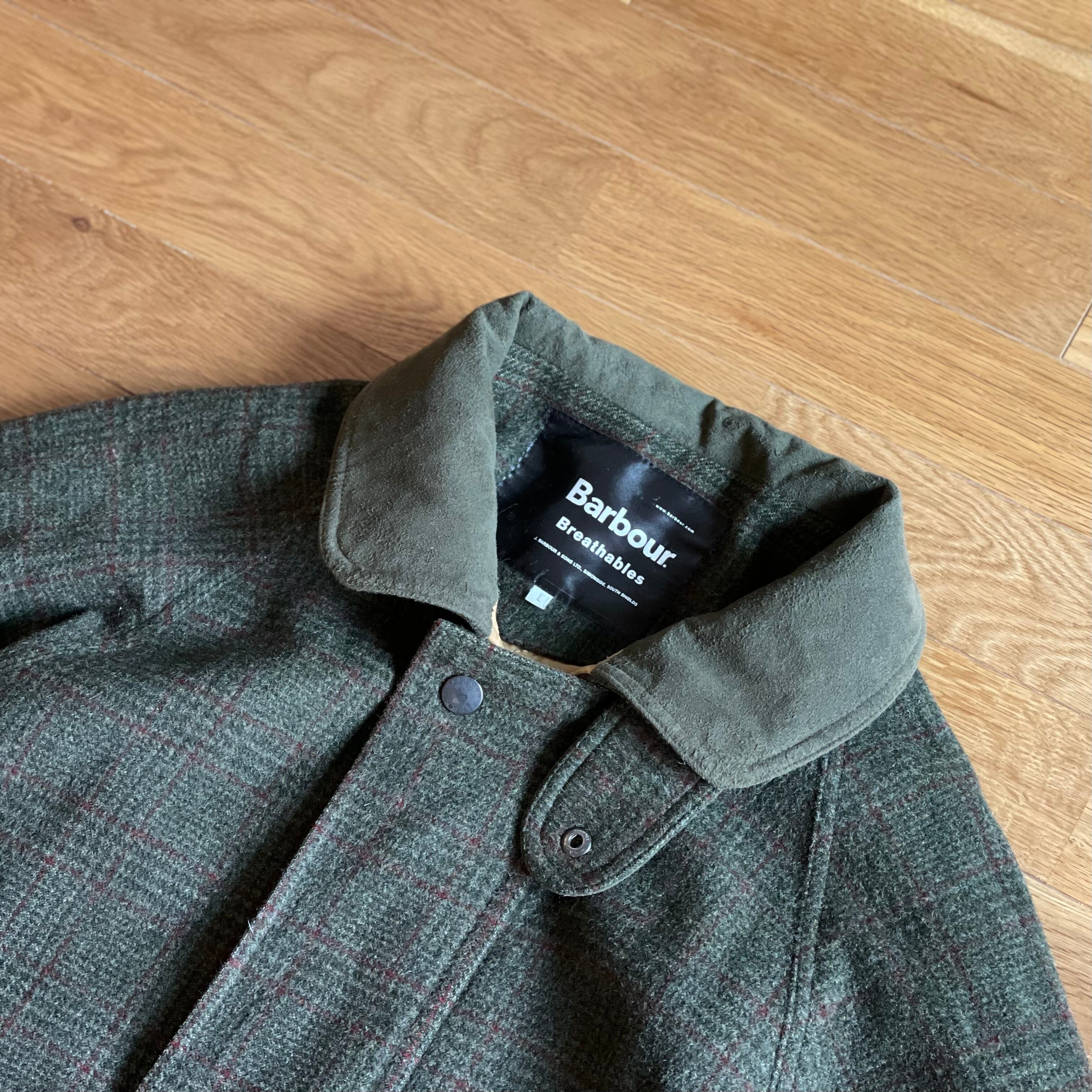 BARBOUR ローデンチェックジャケット コート アルパカ混 ローデン ...