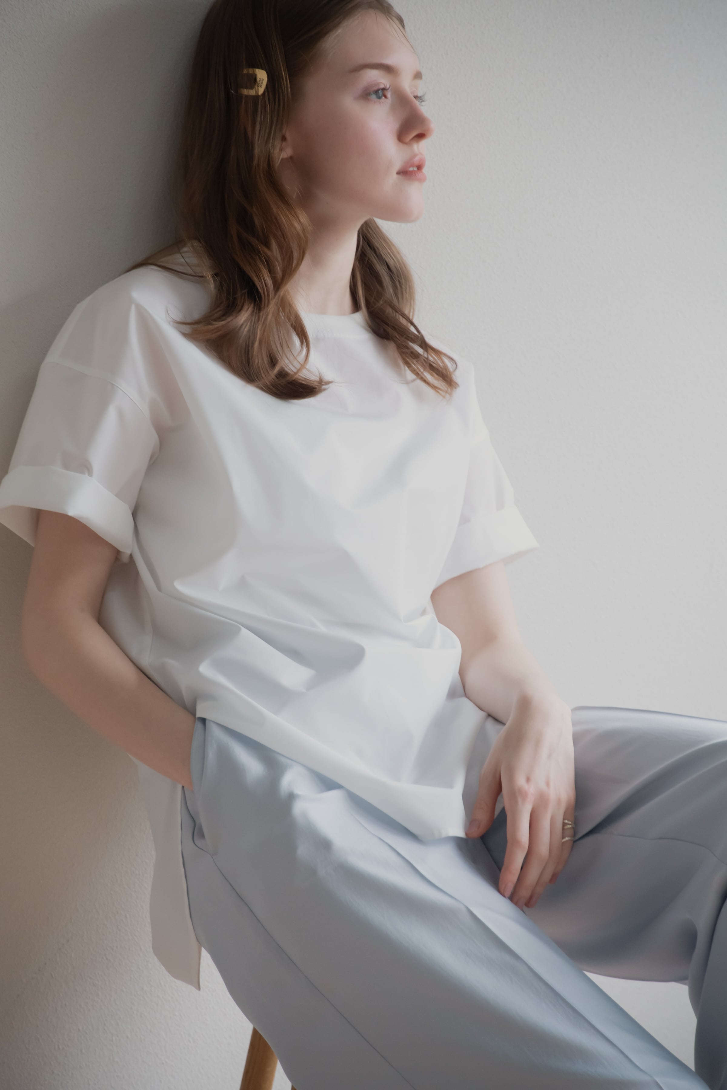 long blouse tee【在庫調整】3〜7日営業日 | pois