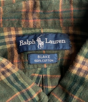 Vintage 90s Polo Ralph Lauren button down shirt -Blake-