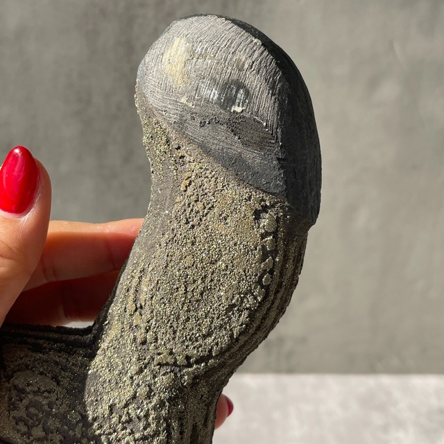 中国・雲南省【鉄胆石×パイライト 共生】鉱物 天然石 パワーストーン