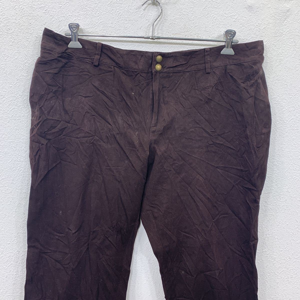 RALPH LAUREN スラックスパンツ W42 ラルフローレン ビッグサイズ