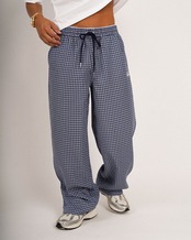 【#Re:room】CHECK PATTERN SEERSUCKER WIDE PANTS［REP326］