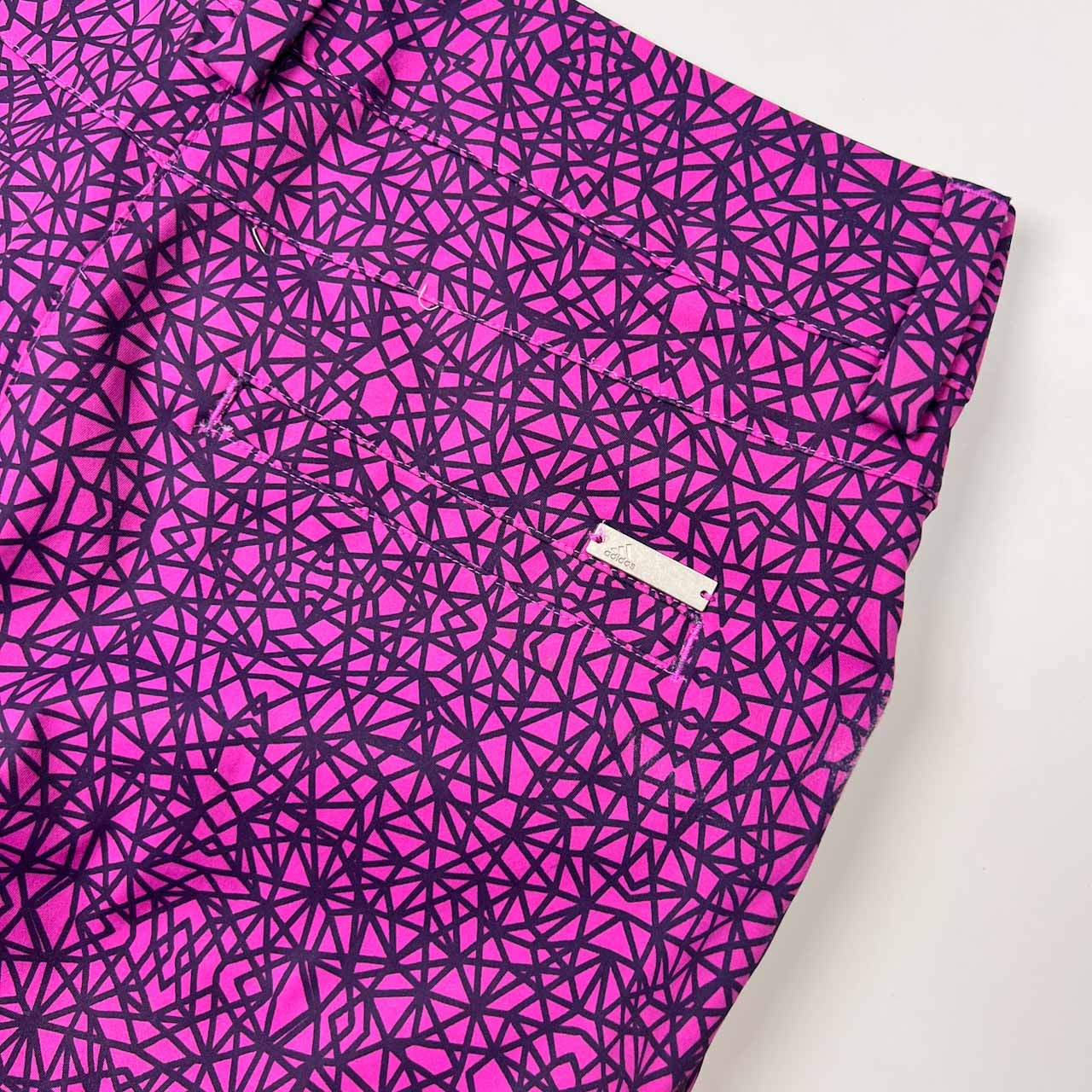 adidas GOLF アディダス ゴルフ 総柄 ショートパンツ ショーツ 4 /パープル/レディース