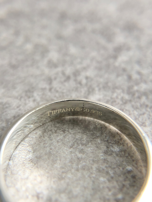 Tiffany & Co. ティファニー 指輪 13号 シルバー ナロー 925 リング カデナ vintage ヴィンテージ オールド gf85wk