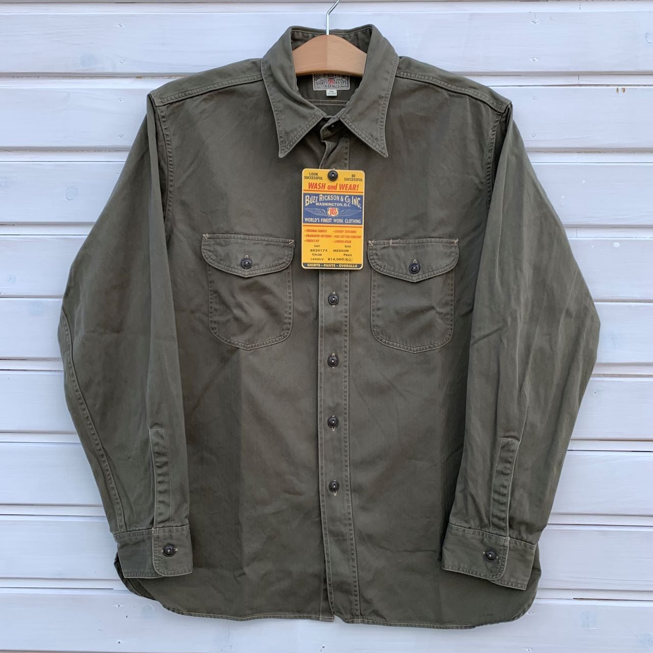 BUZZ RICKSON'S HERRINGBONE WORK SHIRTS | Jeans Shop 3rd Down