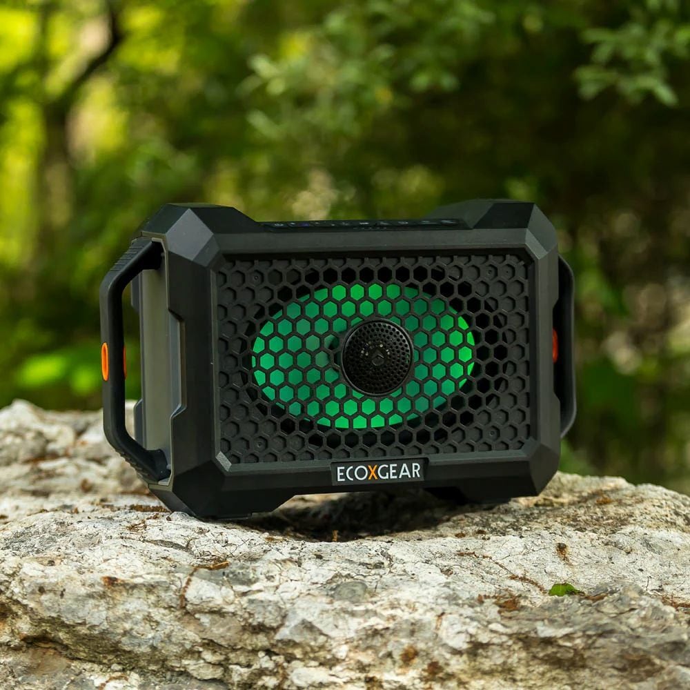 圧倒的重低音×完全防水】ECOXGEAR Defender 12V Black アウトドア