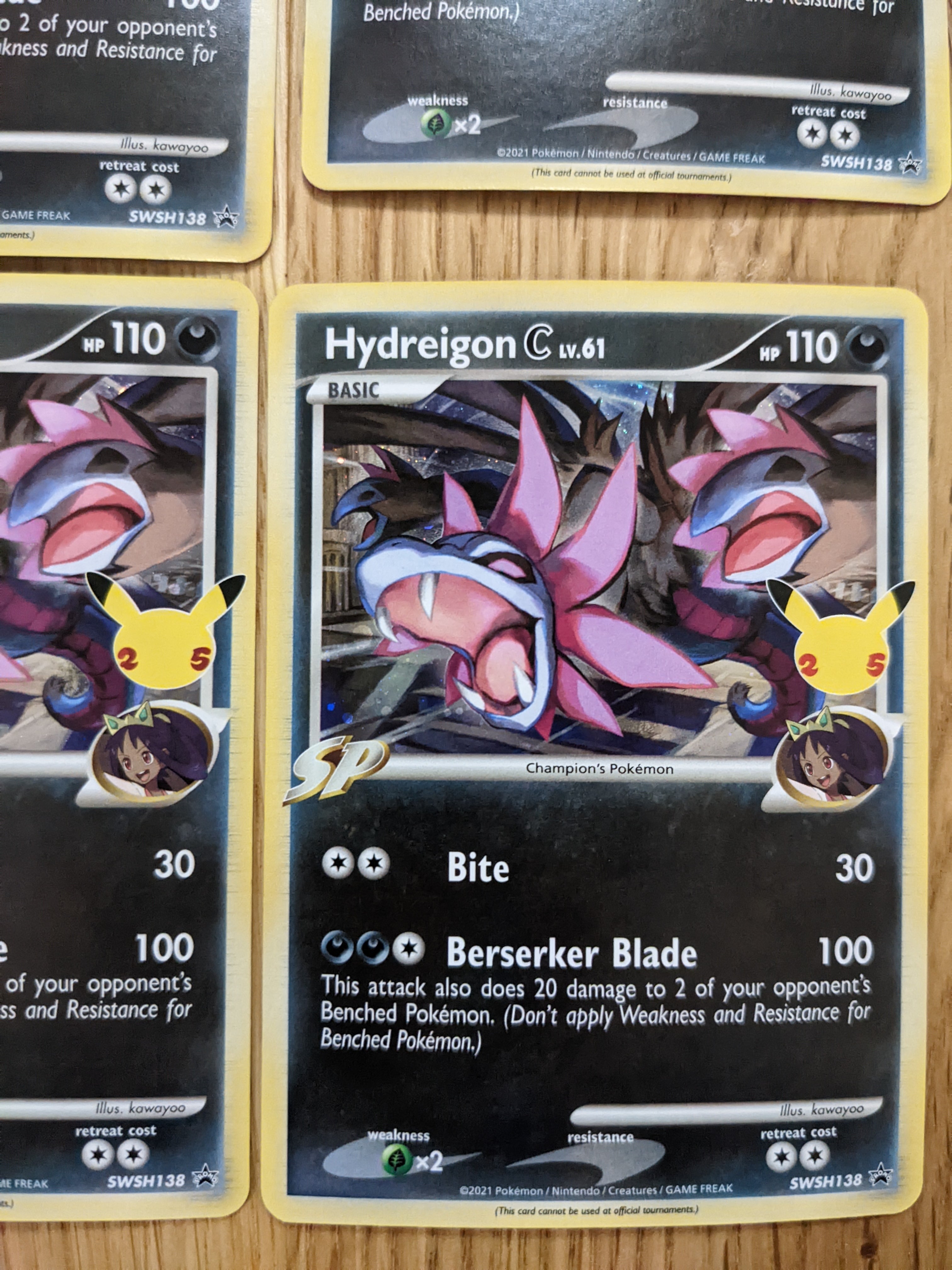 サザンドラ / Hydreigon C - SWSH138 プロモ ホロ Pokemon Promo Cards