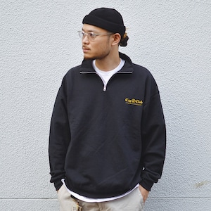 Hotel Logo Halfzip Sweat Shirts (BLACK)