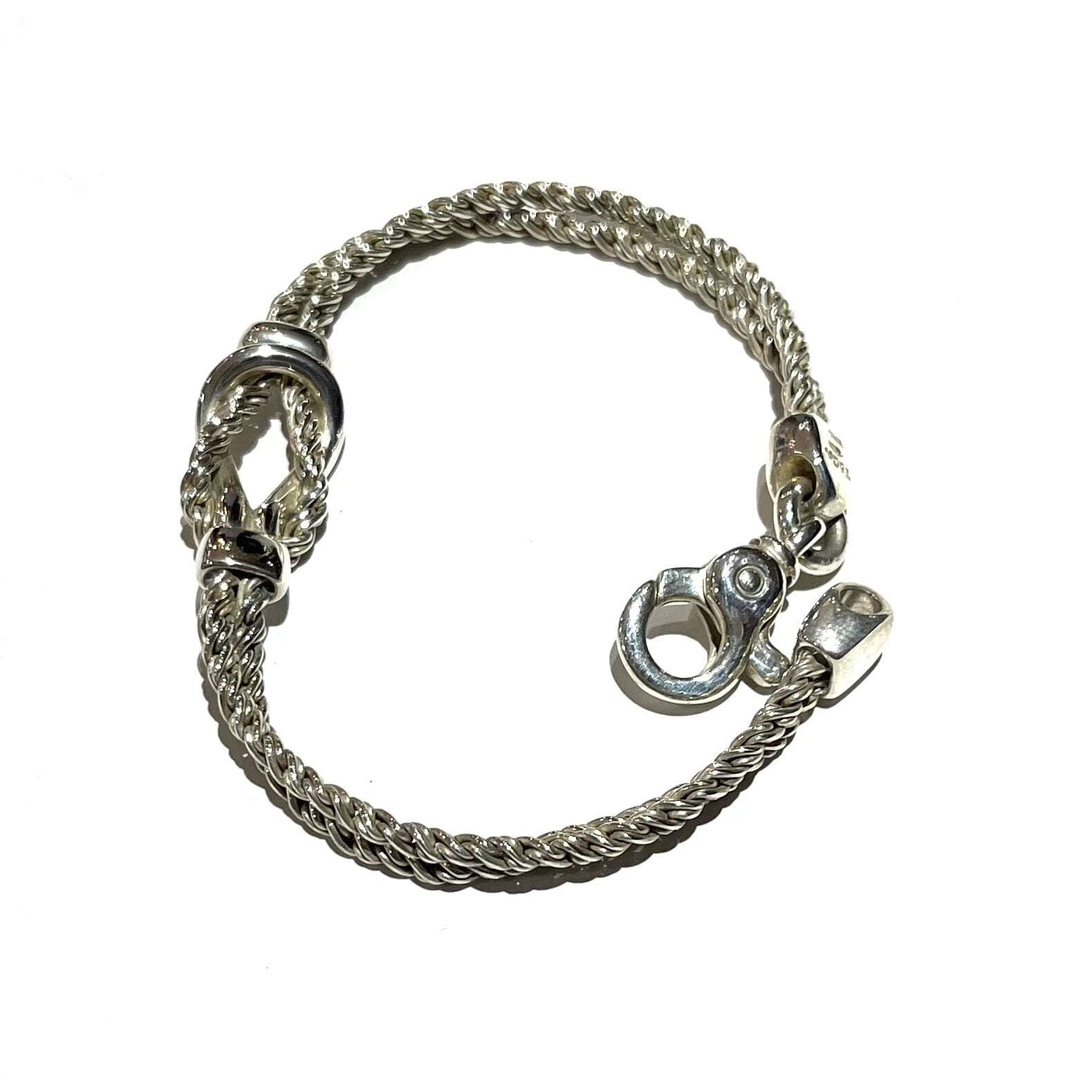 希少【TIFFANY&CO.】 2301 ティファニー アンドコーダブルロープ