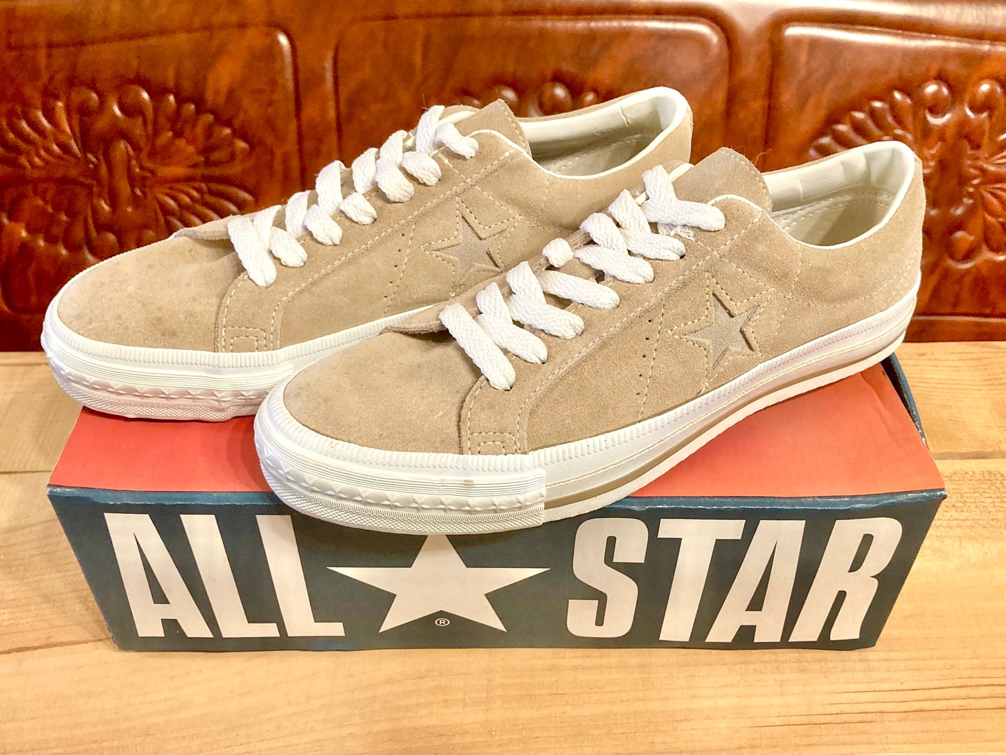 converse（コンバース） ONE STAR SUEDE（ワンスター スエード） ベージュ 7.5 26cm 90s USA 238 |  freestars powered by BASE