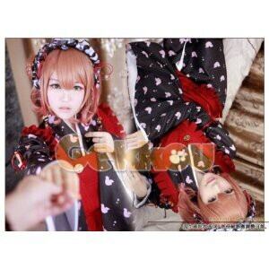 K1608 AMNESIA 主人公 冥土の羊 バイト服 衣装＋ウイッグ コスプレ衣装