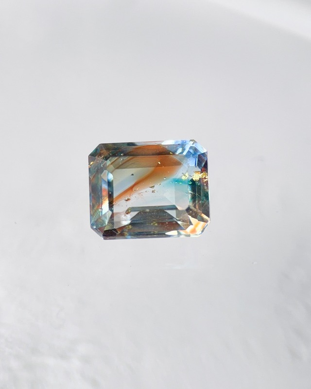 オクタゴン 10×8mm　#64【硝子の宝石】