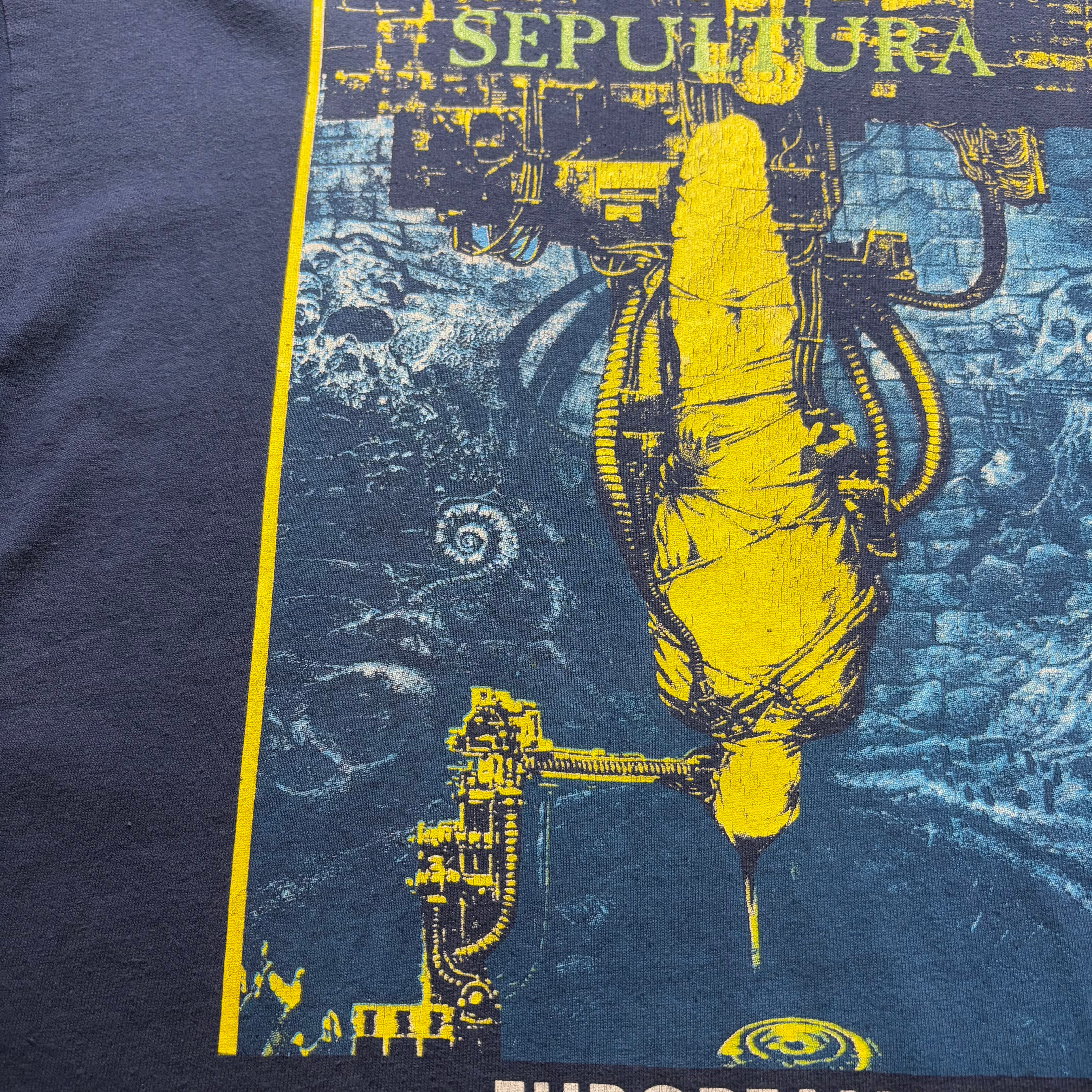 vintage 1993's SEPULTURA long sleeves music tee “Chaos A.D.