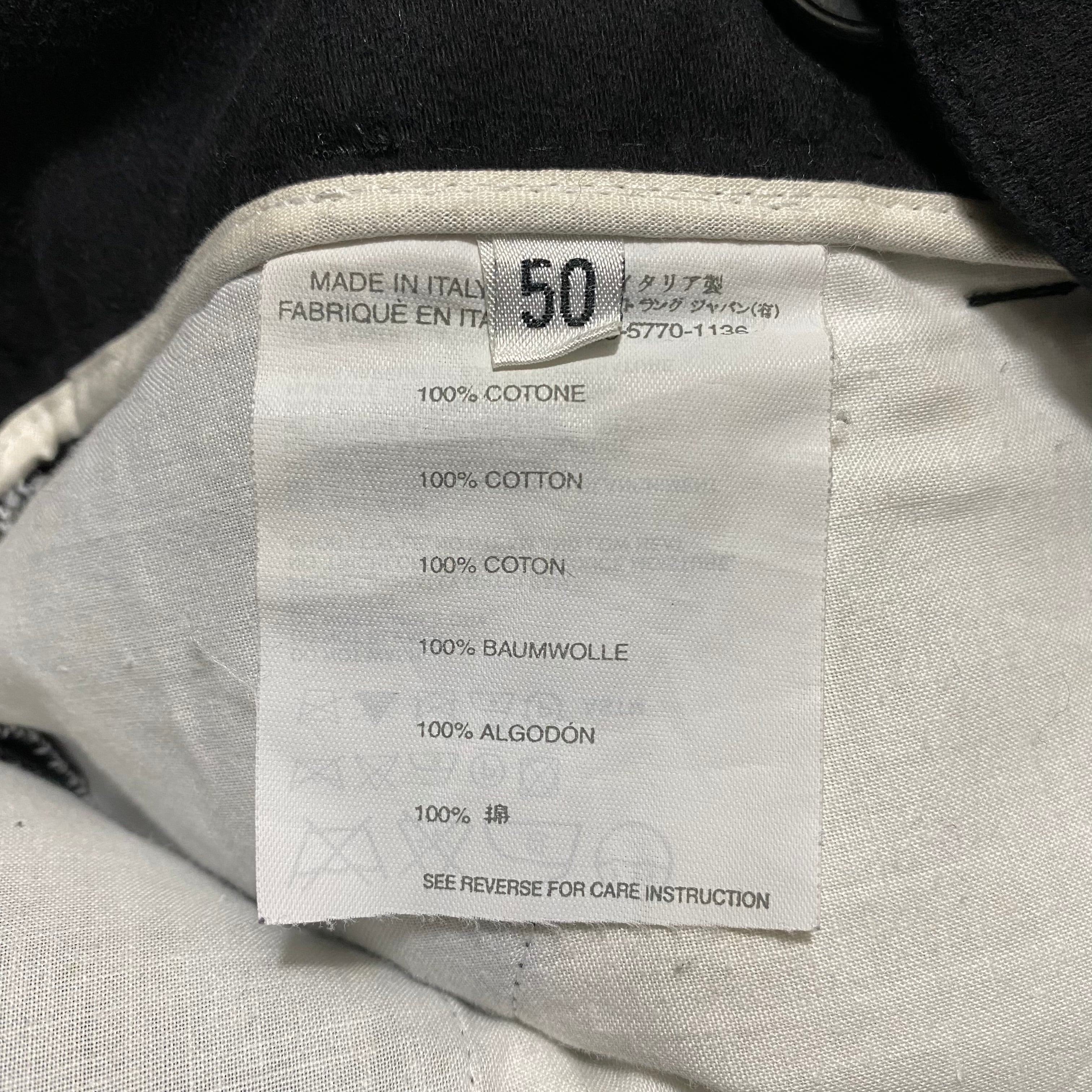 archive HELMUT LANG black moleskin pants | NOIR ONLINE