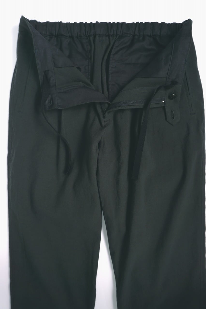 Linen Cotton Poplin Trousers