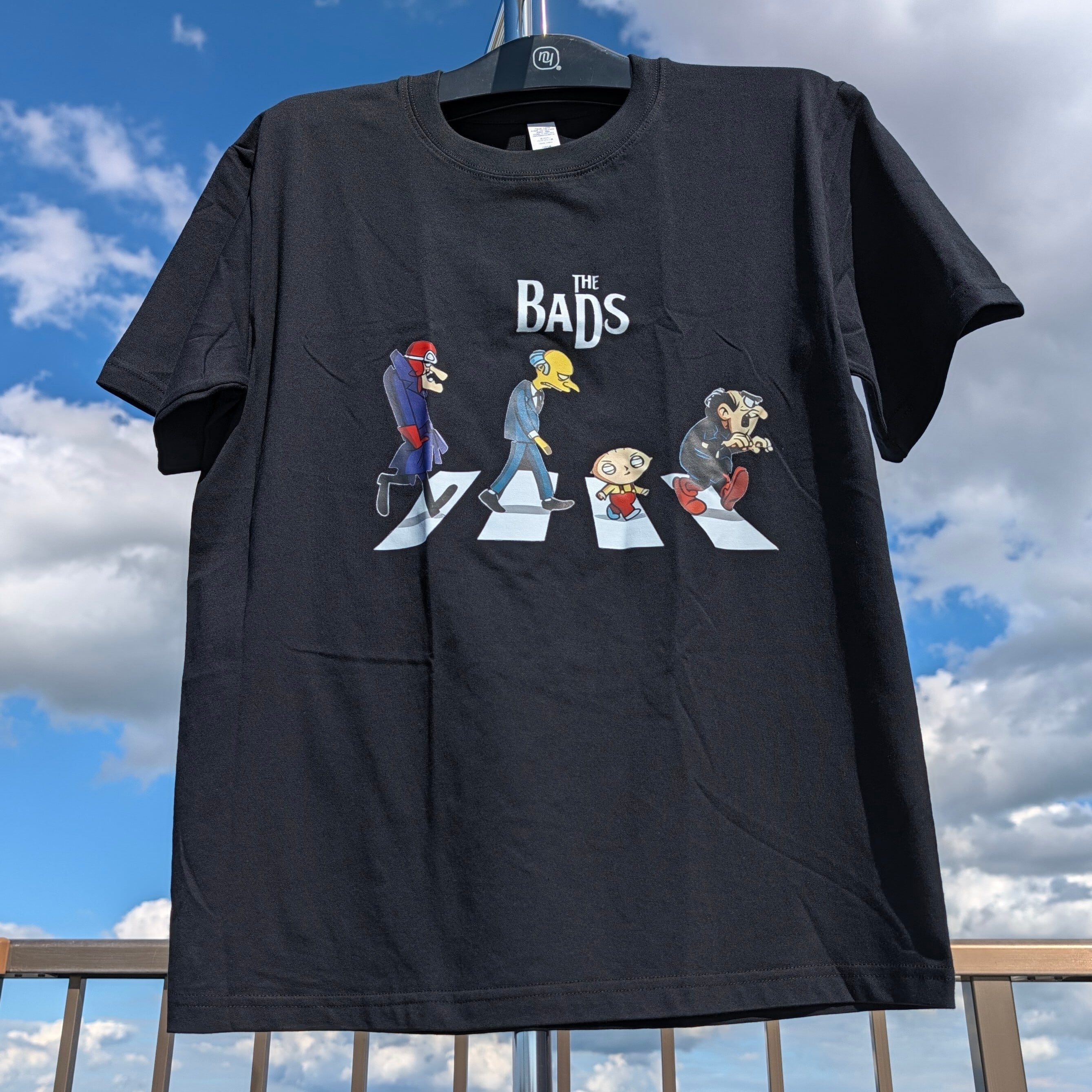 【 The BADS 】Abbey Road / アビーロード / アビイ・ロード / 映画Tシャツ / 80'90' MOVIE / Tシャツ〚アメリカン雑貨 アメトイ〛