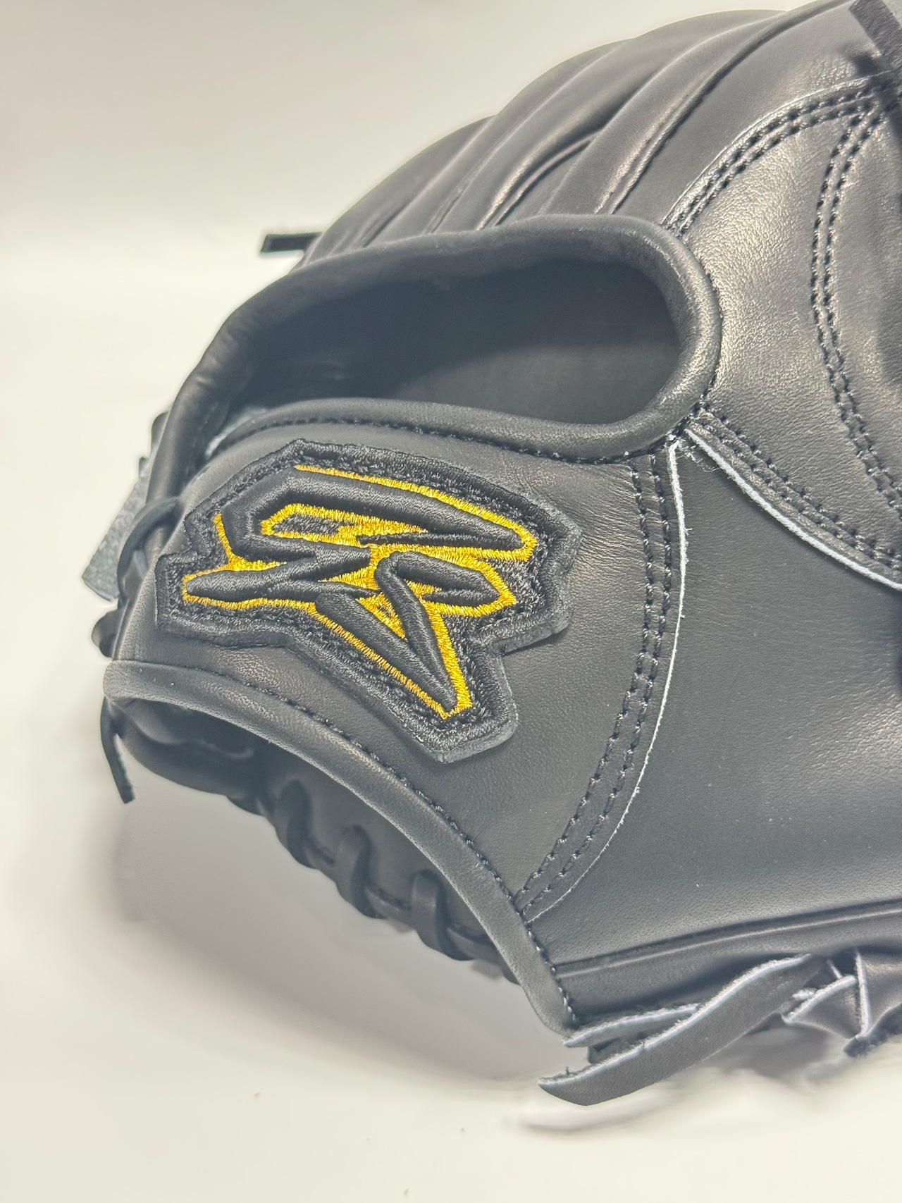 GSーゴリラスポーツ 軟式仕様スタンダードモデル 軟式グローブ 右投げ用 鬼サード型 ゴリラブラック×ブラック ・画像8