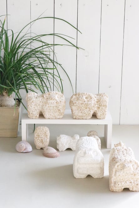 石獅子 シーサー 若山大地