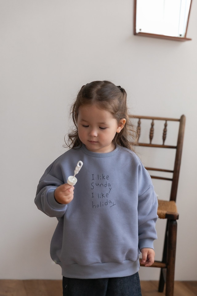 《予約》送料無料【oatmeal】Like Sweatshirt