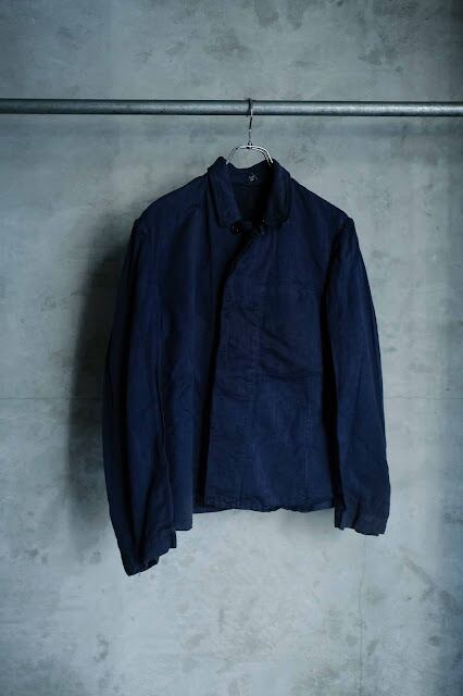 ドイツ軍 ネイビー染のリネンジャケット | militaria & encore