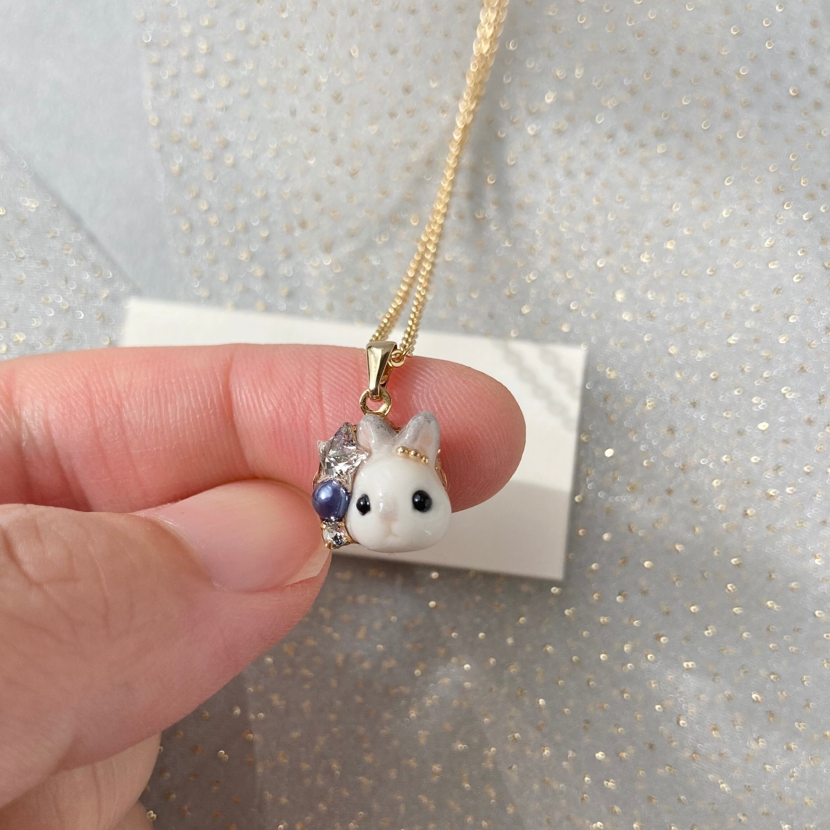 星うさぎネックレス（立ち耳） | Pay ID