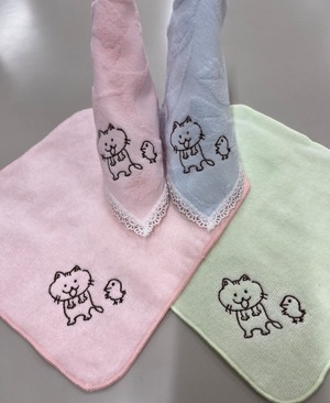 ハルクロくんオリジナル刺繍ハンカチ