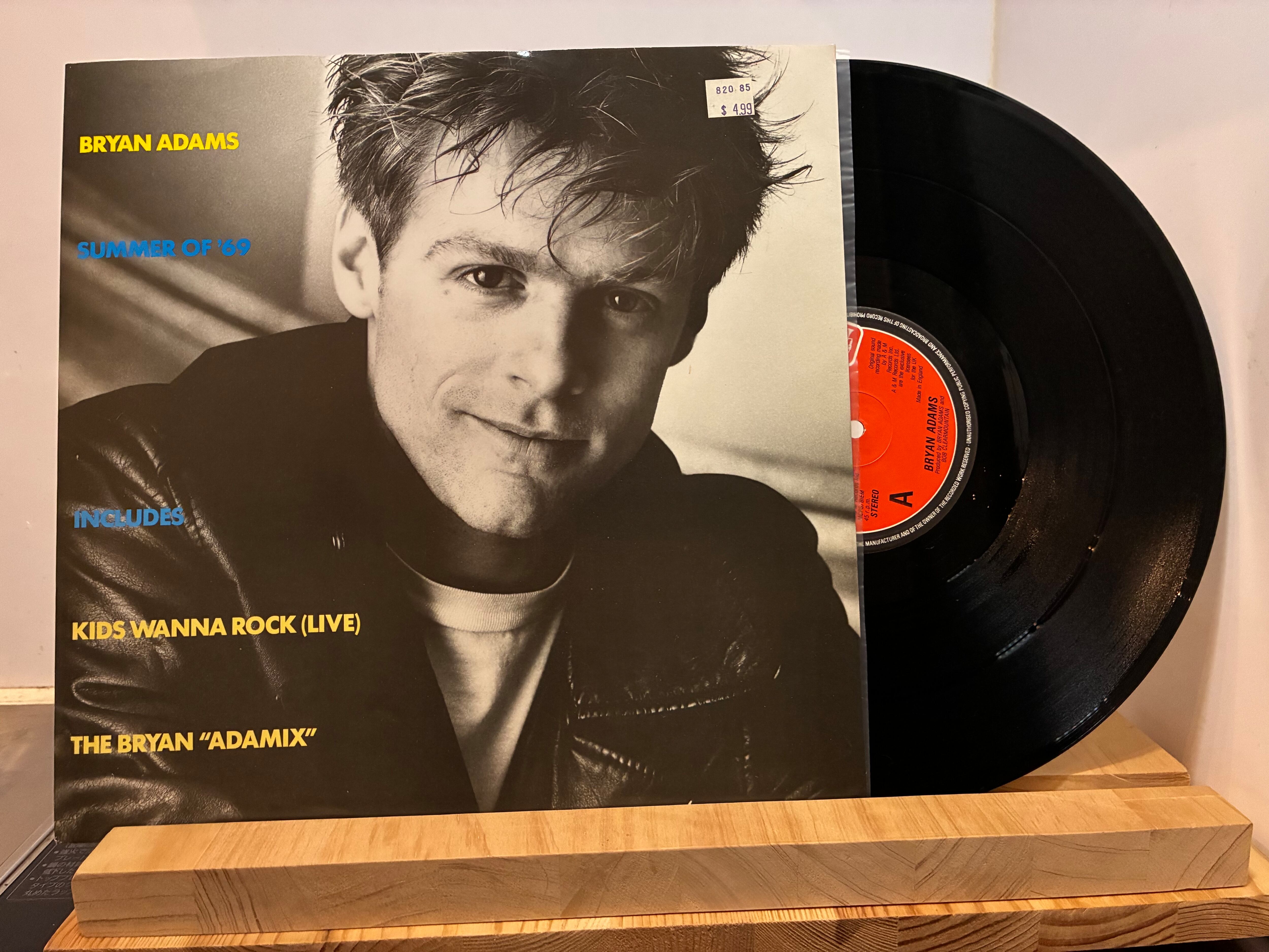 BRYAN ADAMS / SUMMER OF 69 | sixteen records (シックスティーン