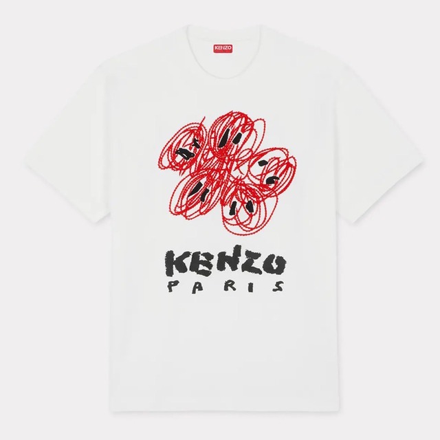 【KENZO】DRAWN VARSITY CLASSIC T-SHIRT