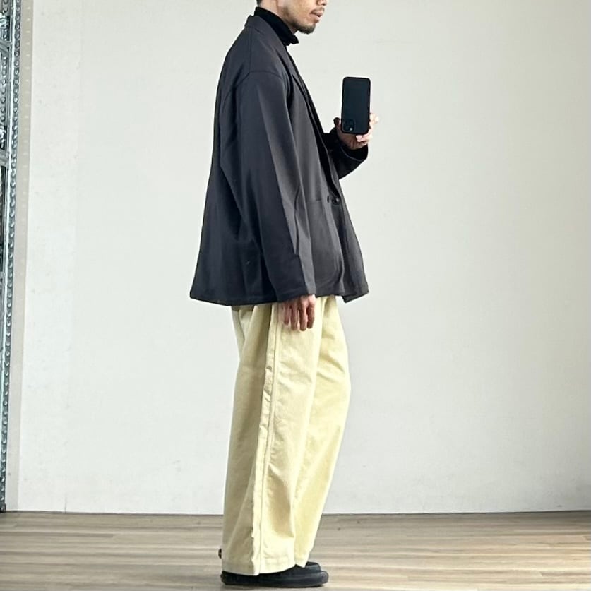 STILL BY HAND】WOOL JERSEY W-JACKET スティルバイハンド ウール