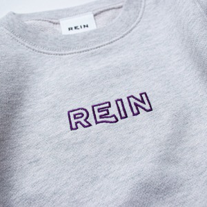 ＜REIN＞エンブロイダリー スウェットプルオーバー Sweatshirts（Light Gray）