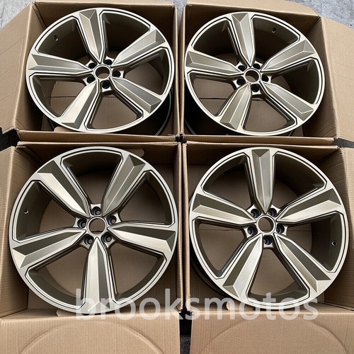 アウディRS 5 20 x 9 オファセット 25 本セット 4 本 20インチ NEWブロンズホイール BRN-1284