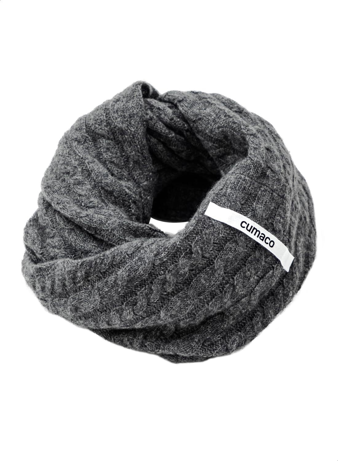 人気商品】[cumaco] 20色 カシミヤ 100% スヌード 無地 単色 バイ