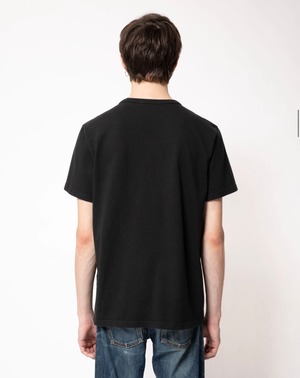 Nudie jeans ヌーディージーンズ 2022 SPRING COLLECTION Roy Heavy Dreaming Place Black tee