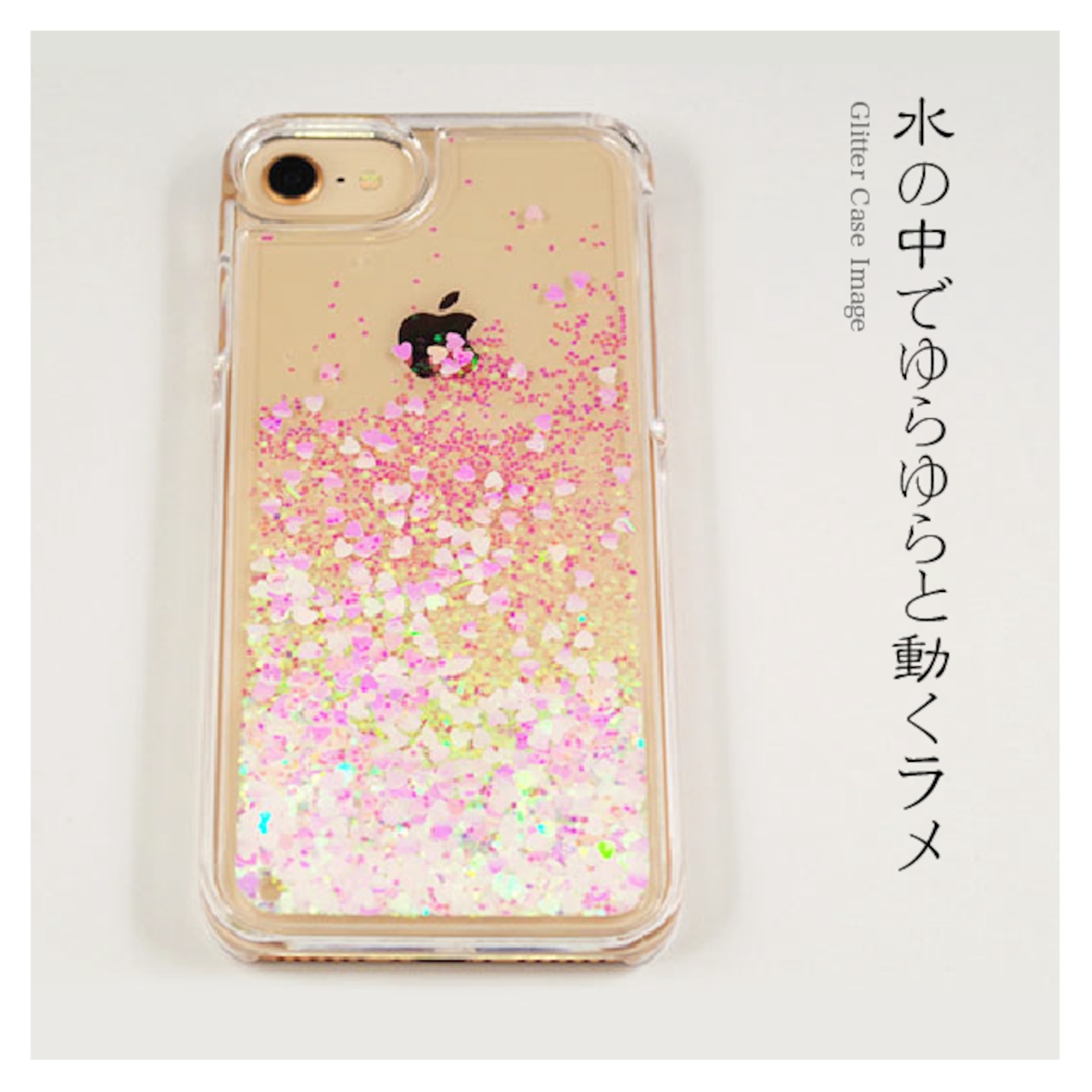 飾障子 桜編 iPhone グリッターケース