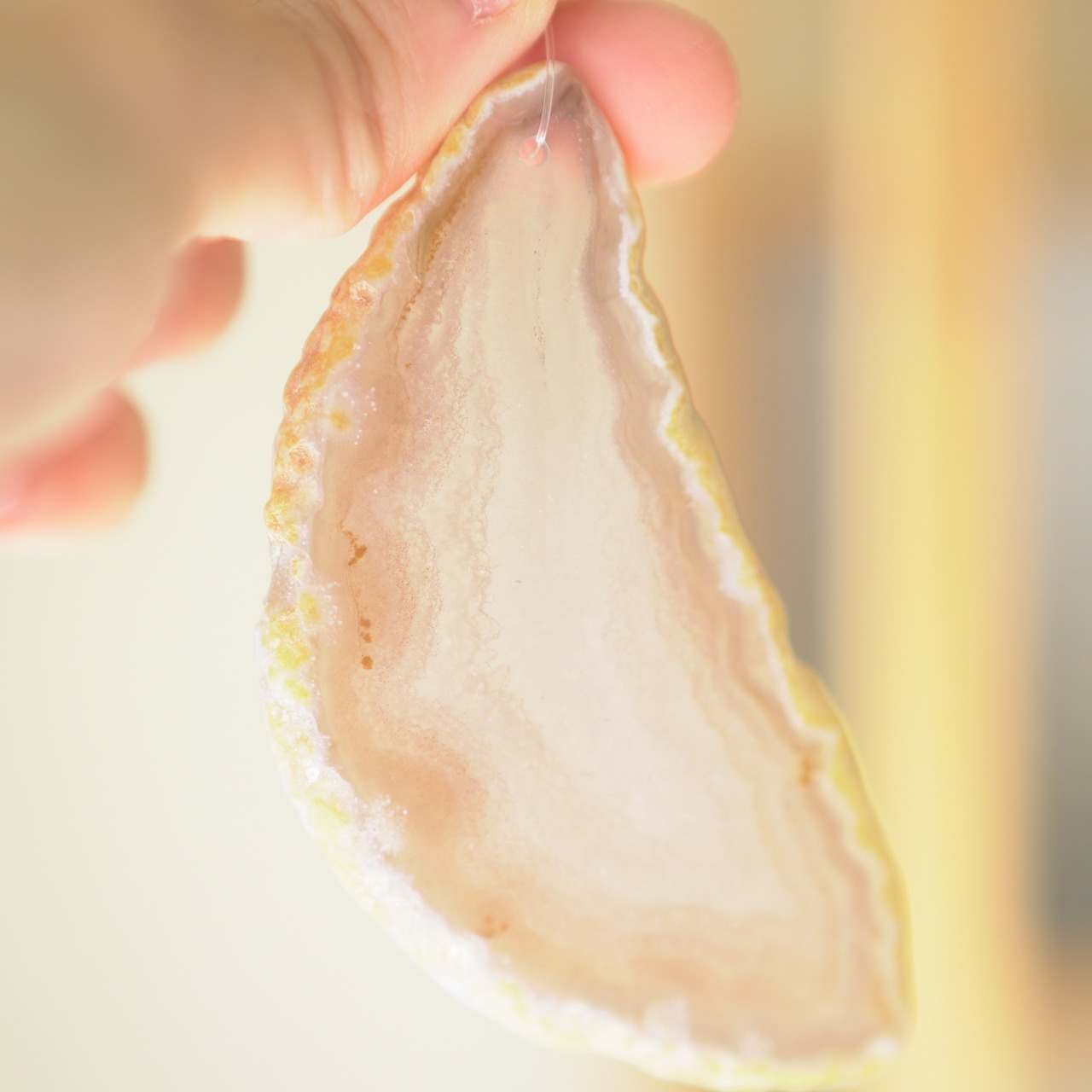 Salt Lake 14 - アゲートヒーリングチャイム / Agate Sun Catcher Wind Chime 1050