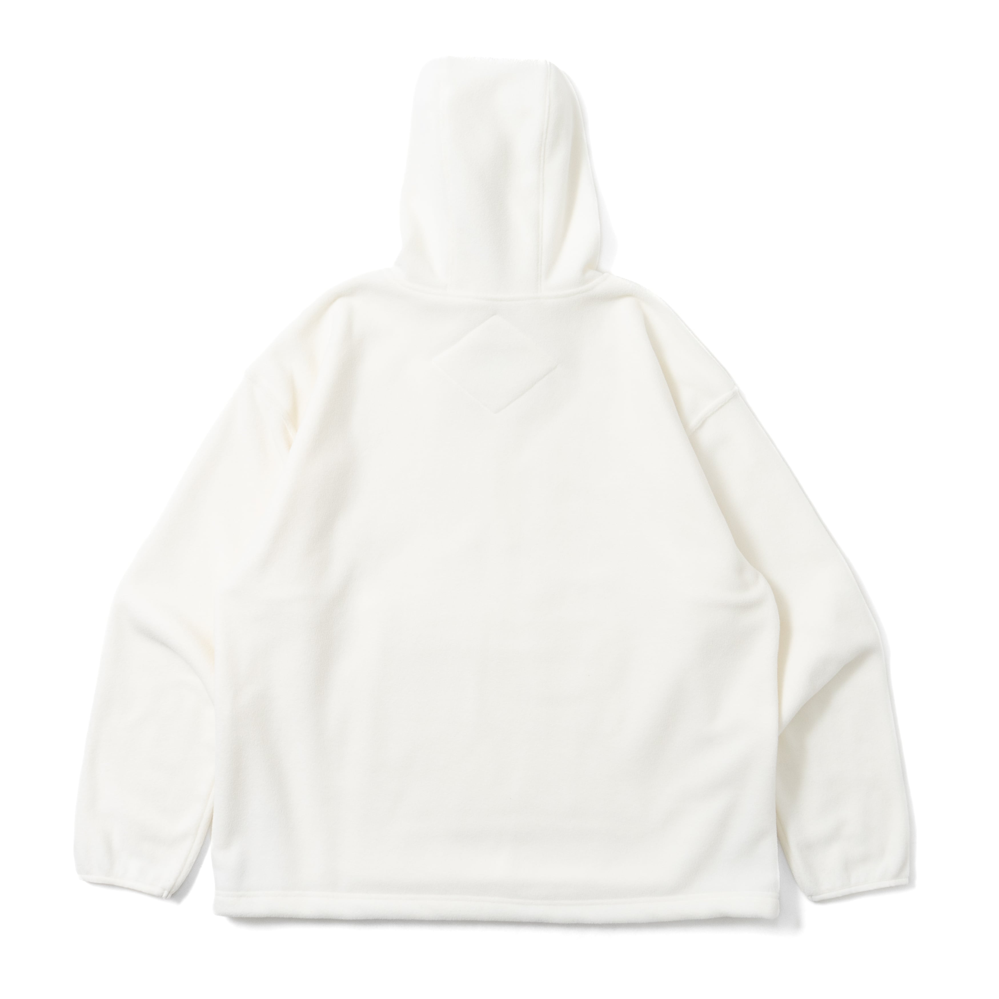 FLEECE ANORAK WHITE | What's up?