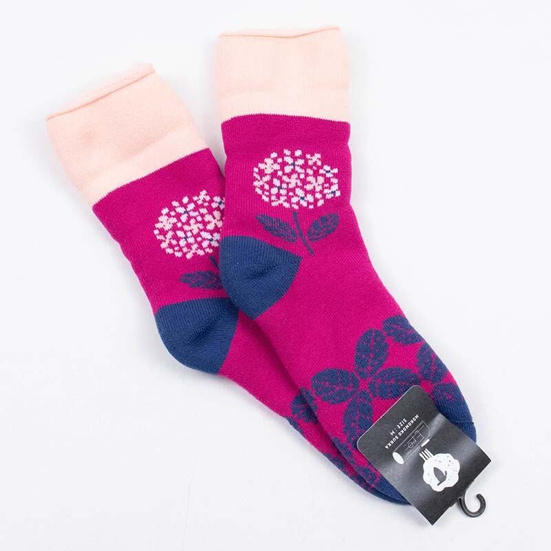 ソックス Fromf モコモコソックス ホルテンシア あじさい ショッキングピンク サイズm ３６ ３８ ２２ ５ー２５ｃｍ Tv053mb ナカタニ 中谷商店 のチュニックナナショップ Tunic鴨居羊子と国産タオル横浜ナナ